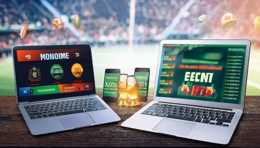Sky Exchange app open on a laptop and a phone side by side